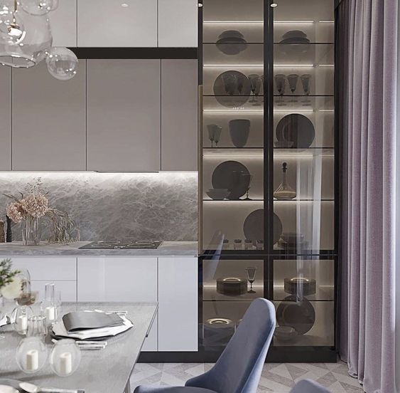 шкаф с минималистичным фасадом Минск