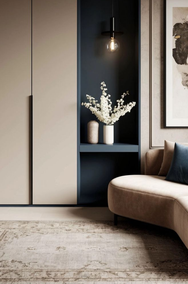 шкаф с минималистичным фасадом Минск