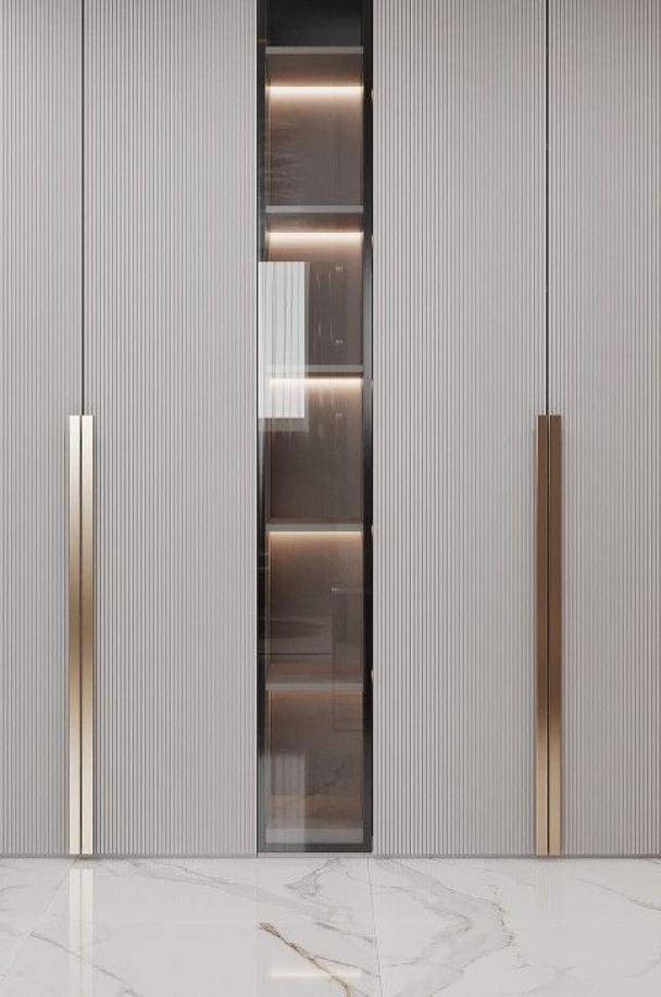 шкаф с минималистичным фасадом Минск