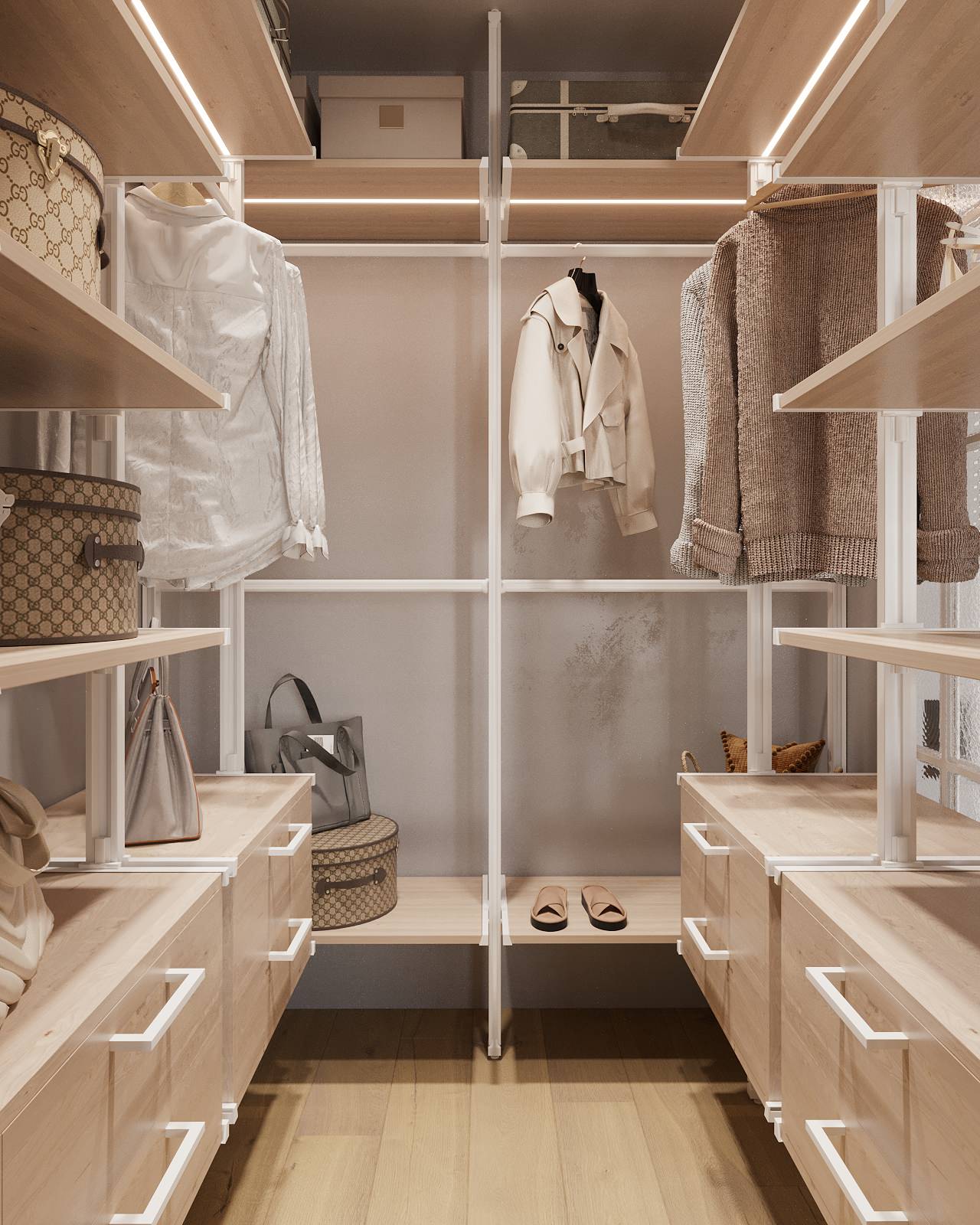 шкаф с универсальным стилем Минск